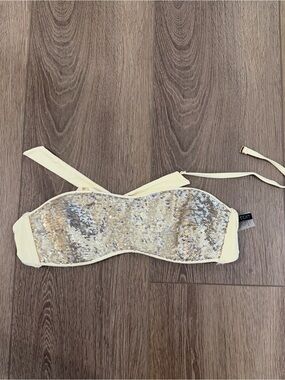 Vetchy Swim Sequin Bandeau Bikini S